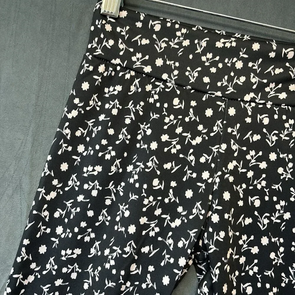 DKNY Leggings Girl's 7 Floral Cottage Workout Yoga Exercise Cutesy Soft Girl